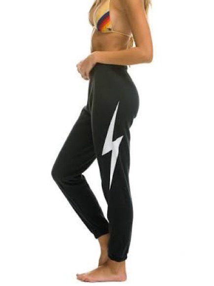Aviator Nation Bolt Sweatpants Charcoal Small
